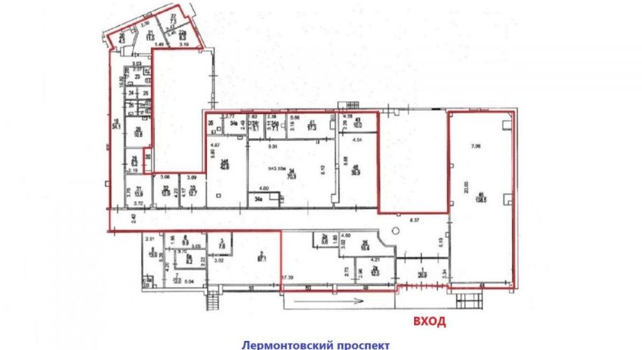 Фото объекта Лермонтовский пр-кт, 2к1 № 6 | KNRU.ru