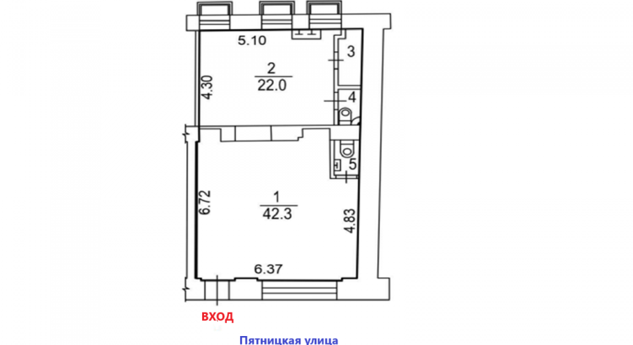 Фото объекта Пятницкая ул, 82/34стр1 № 13 | KNRU.ru
