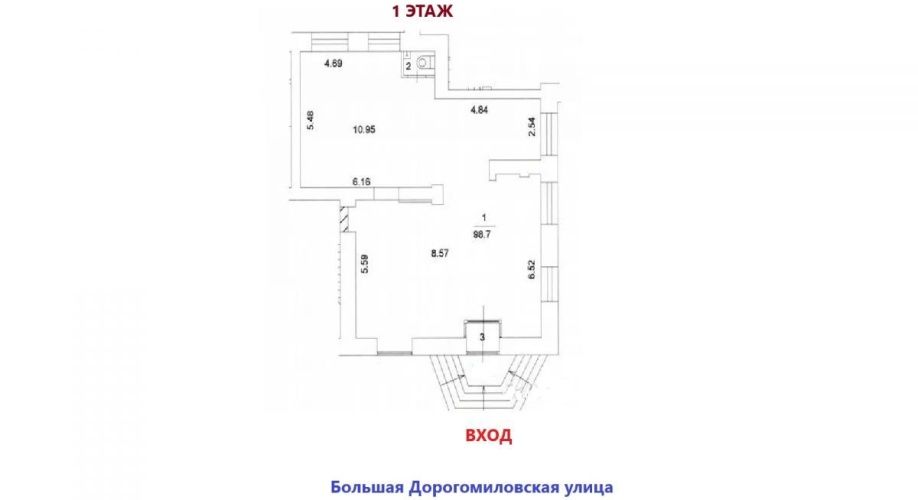 Фото объекта Большая Дорогомиловская ул, 7 № 7 | KNRU.ru