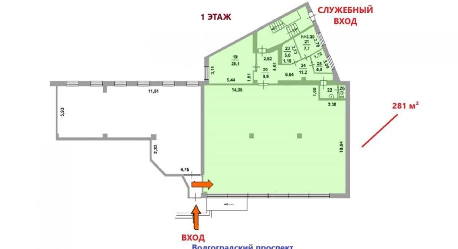 Фото объекта Волгоградский пр-кт, 9стр1 № 6 | KNRU.ru