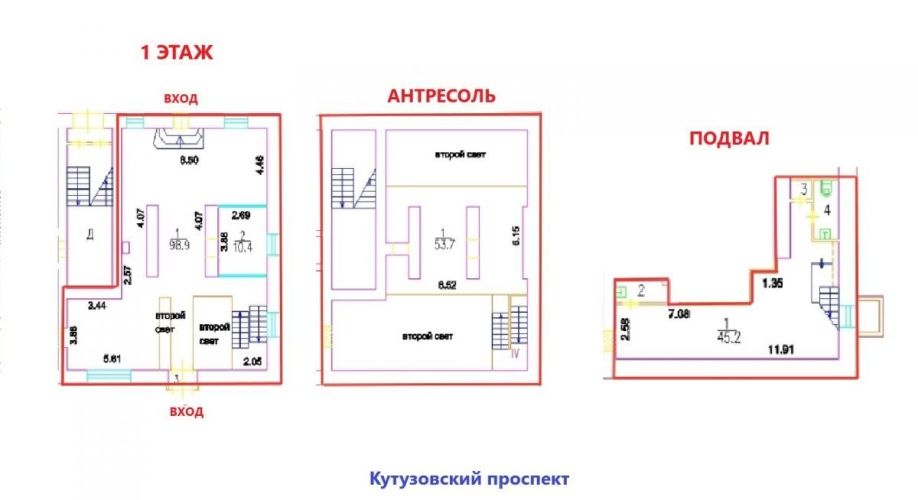 Фото объекта Кутузовский пр-кт, 23к1 № 6 | KNRU.ru