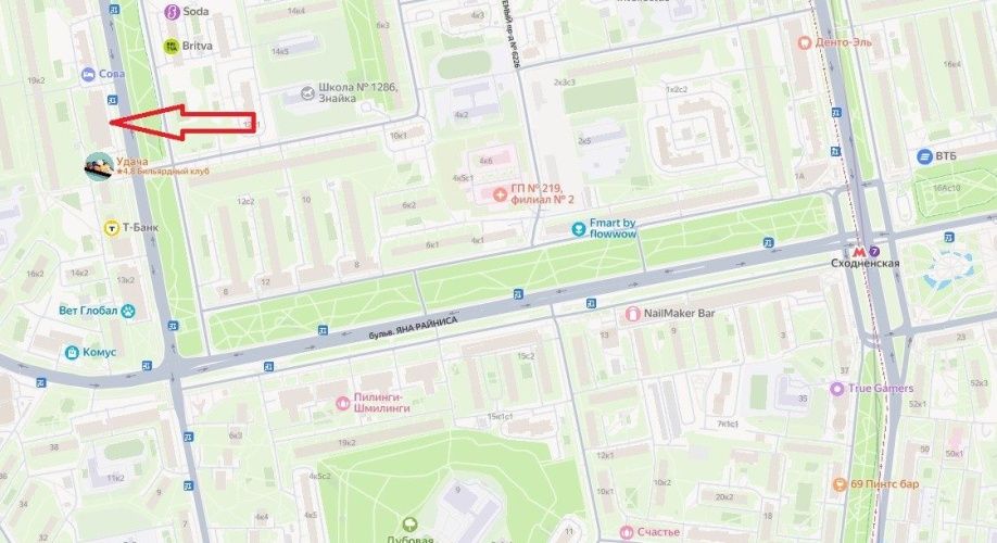 Фото объекта Туристская ул, 19к1 № 5 | KNRU.ru