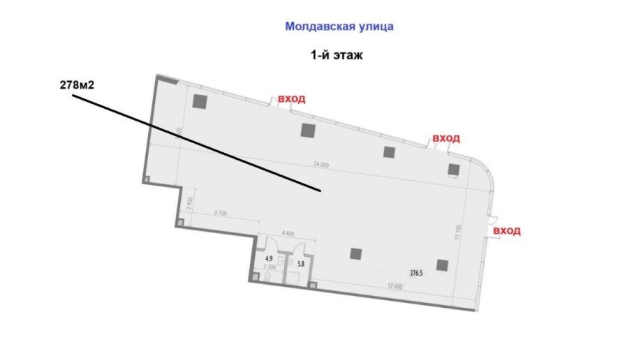 Фото объекта Молдавская ул, 1 № 16 | KNRU.ru