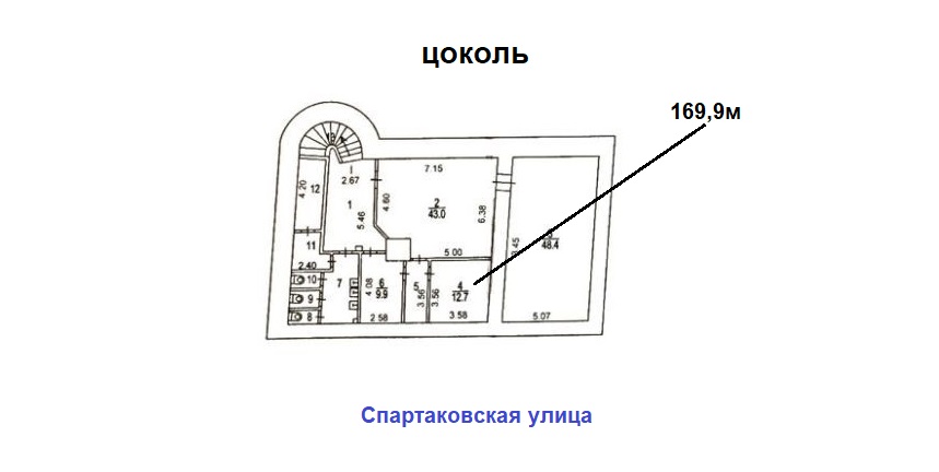 Фото объекта Спартаковская ул, 21 № 14 | KNRU.ru
