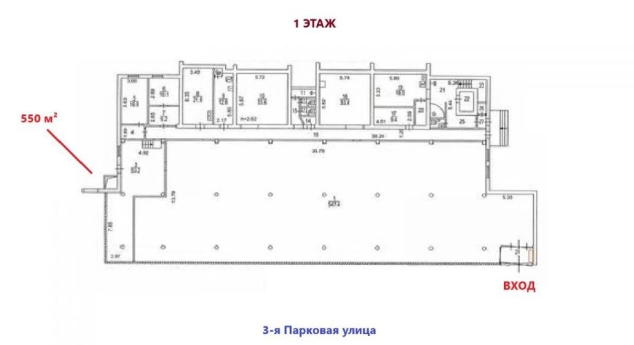 Фото объекта Парковая 3-я ул, 22 № 6 | KNRU.ru