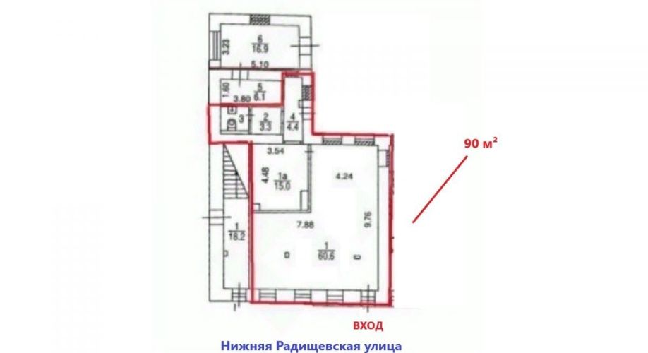 Фото объекта Нижняя Радищевская ул, 10стр1 № 6 | KNRU.ru