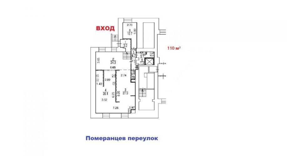 Фото объекта Померанцев пер, 3 № 7 | KNRU.ru