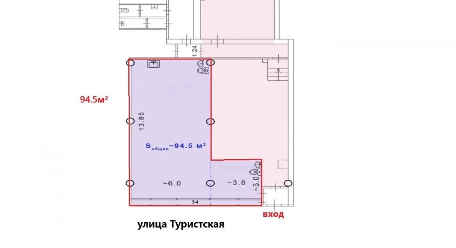 Фото объекта Туристская ул, 19к1 № 6 | KNRU.ru